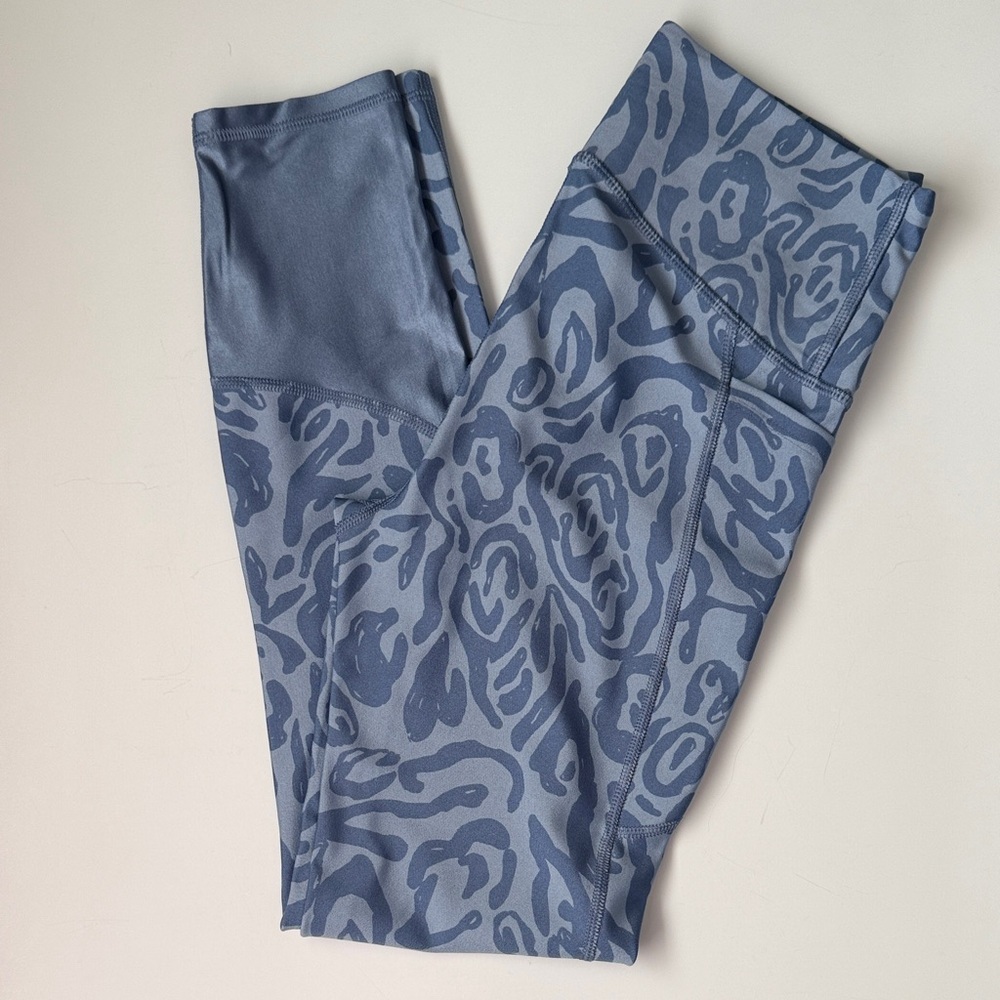Under Armour Blue Patterned Leggings